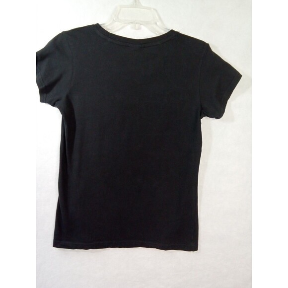 Popular Sports Women (Juniors) XL Black White Pink Short Sleeve Round Neck - Picture 7 of 10